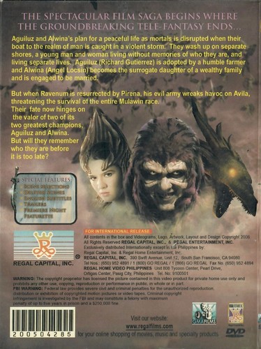 Mulawin: The Movie (2005)-DVD Tagalog Movie with Subtitles - Picture 2 of 6