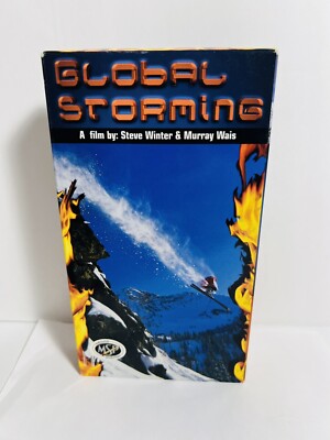 Global Storming: An Extreme Skiing VHS TAPE VIDEO VCR ADVENTURE SPORTS SNOW