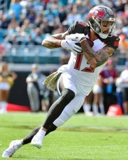 Mike Evans Tampa Bay Buccaneers Football Nfl On The Run 8x10 PHOTO PRINT