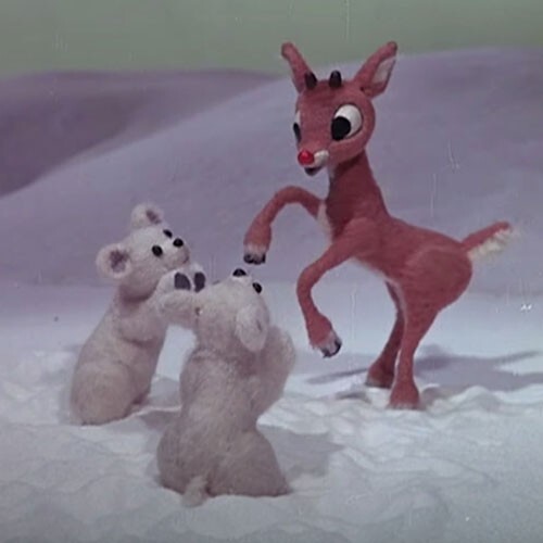 NEW Christmas Playing Mantis Rudolph Red Nosed Reindeer Polar Bears Memory Lane - Picture 16 of 16