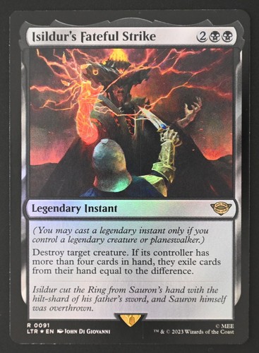 Magic The Gathering The Lord Of The Ring Rare Foil English 2023 - Single Card. - Bild 13 von 132