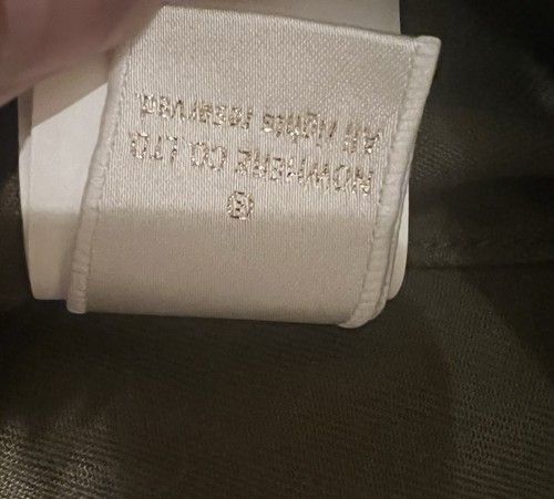 Camisa de trabajo con parche de mono de baño verde oliva talla XL USADA EN EXCELENTE ESTADO - Imagen 12 de 12