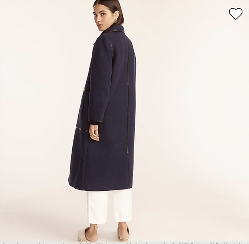 J CREW Collection toggle coat in Italian fall blanket wool Item BA537 - Picture 4 of 7