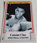 Boxer CASSIUS CLAY (M. Ali) | Portrait Photo - Collectible / Trading Card #7068