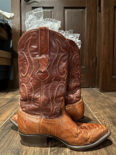 Stivali Los Altos Da Uomo 990249 J Toe / Genuini Stivali Di - Foto 5