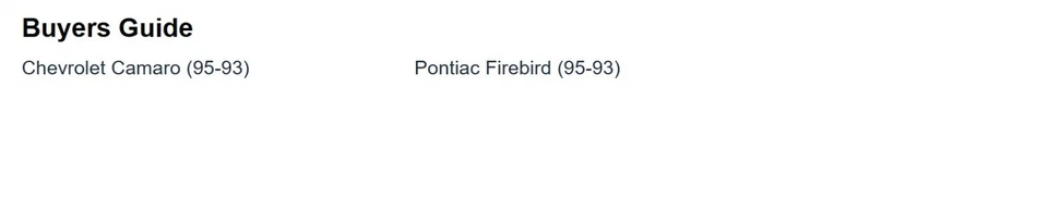 Novo conjunto de fios de vela de ignição Borg Warner BWD CH74113 Camaro Firebird (95-93) - Imagem 2 de 2