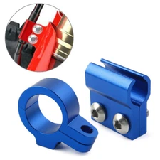 For Honda CR80R CR85R CR125R/250R CRF150R Front Brake Line Hose Clamp Guide Blue