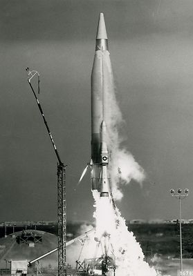 Atlas Nuclear Missile PHOTO ICBM Launch Bomb United States