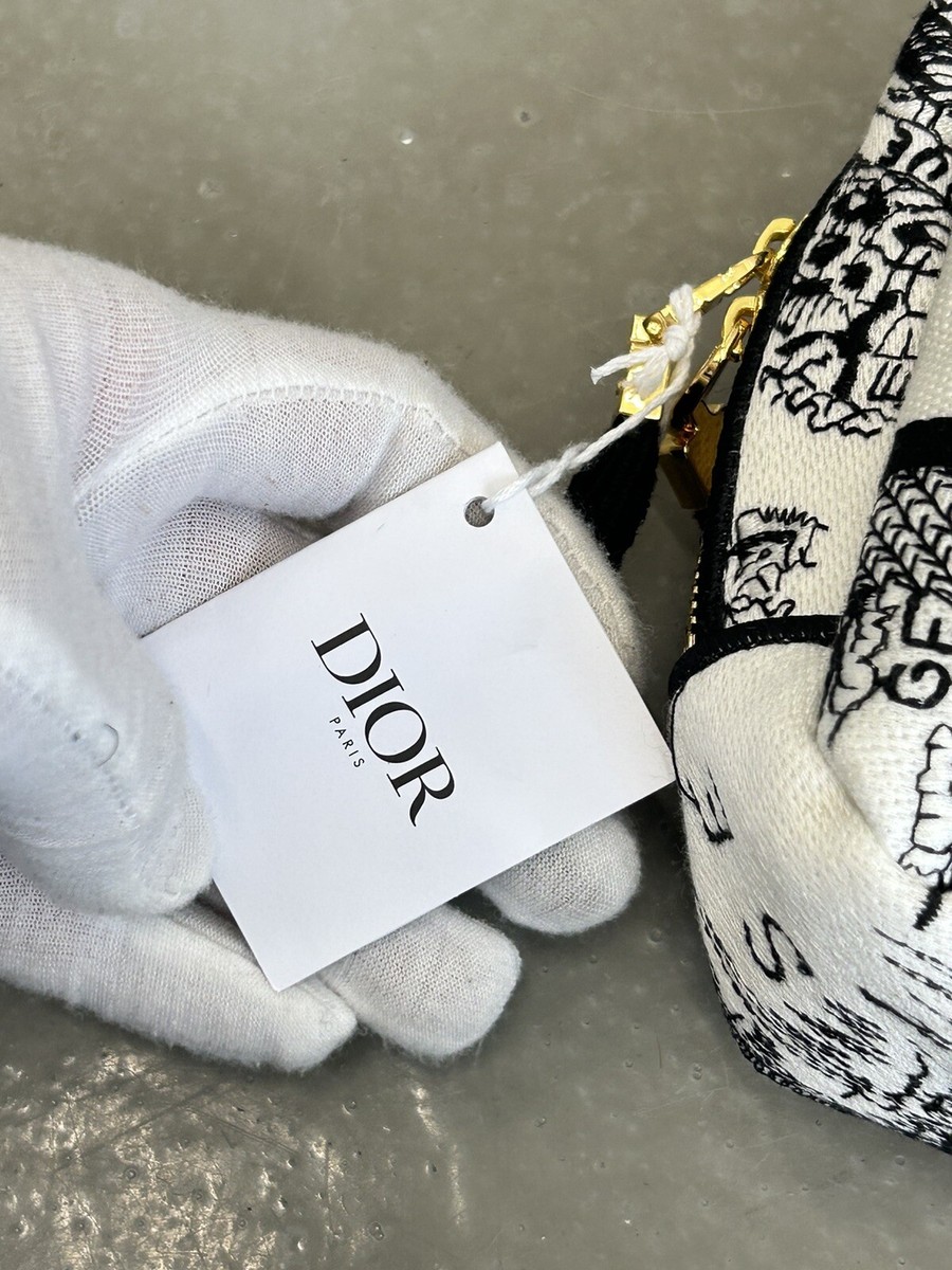 NWT Christian Dior Made in Italy Black White Plan de Paris Makeup