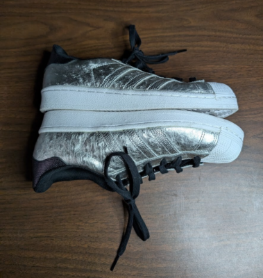 RARE Original Adidas Superstar Silver White Trainers AQ4701 Men's Size 6 |  eBay