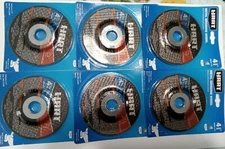 HART 4 1/2-INCH METAL GRINDING WHEEL PACK OF 6