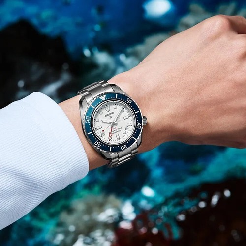 Seiko Prospex Mechanical Divers GMT SBEJ029 Men's Watch White Date 2025 PSL - Picture 6 of 6