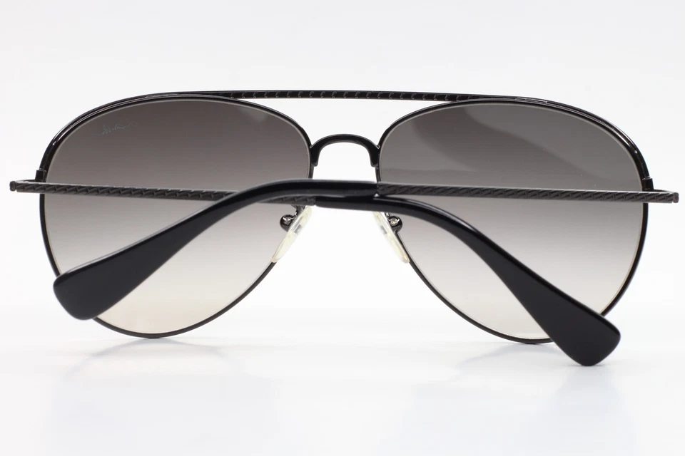 Gafas de sol Lanvin Paris SLN003 H41X Gunmetal Aviator Luxury Italia 60-15-135 mm Foto 4 de 4