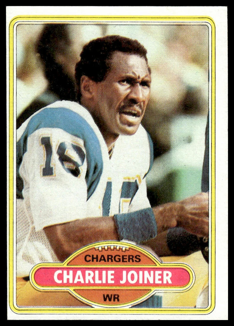 1980 Topps #28 Charlie Joiner San Diego Chargers