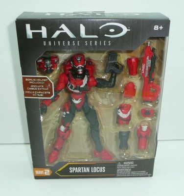 New V46 HALO Universe Series SPARTAN LOCUS Action Figure w// Bonus Helmet!