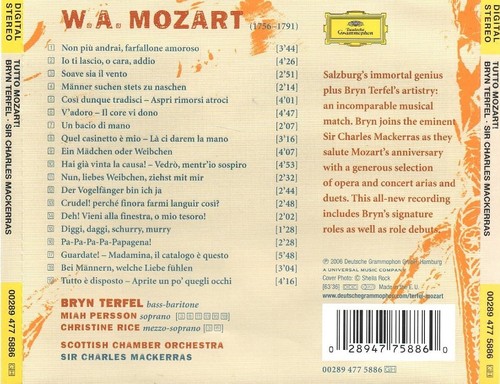 Mozart - Tutto Mozart! (CD 2006) Scottish Chamber Orchestra, Mackerras - Picture 2 of 2