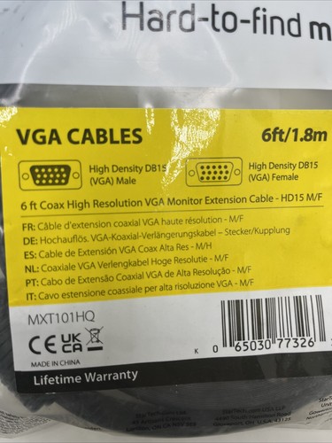 vga cable male to female - Picture 2 of 3