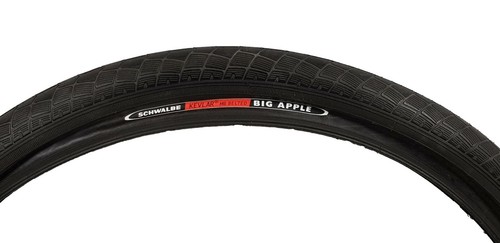 SCHWALBE BIG APPLE 28 x 2.35 (622-60) 29er BIKE TYRE WITH KEVLAR MB BELT, BLACK - Picture 2 of 3