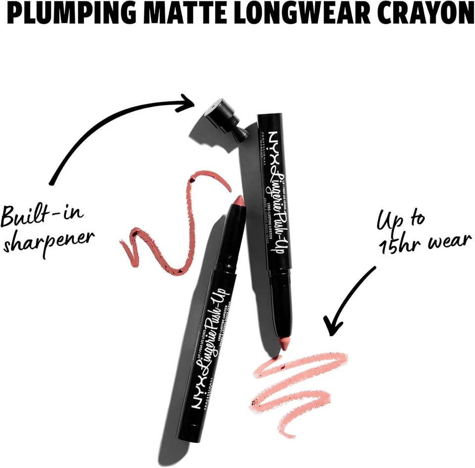 NYX Lingerie Push-up Rouge à Lèvres 17 Seduction - Photo 3/4