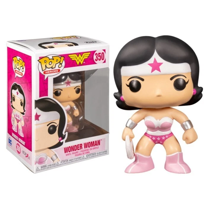 Figura Funko Pop! Héroes Wonder Woman Modelo 350 | 49989 Edición apoyo lucha cán - Imagen 3 de 4