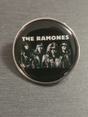 THE RAMONES I Wanna Be Sedated Poison Heart Pin Badge Patch Neu Hochwertig