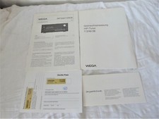 Wega HiFi Tuner T 3740 SE Gebrauchsanweisung und Kundendienstanleitung