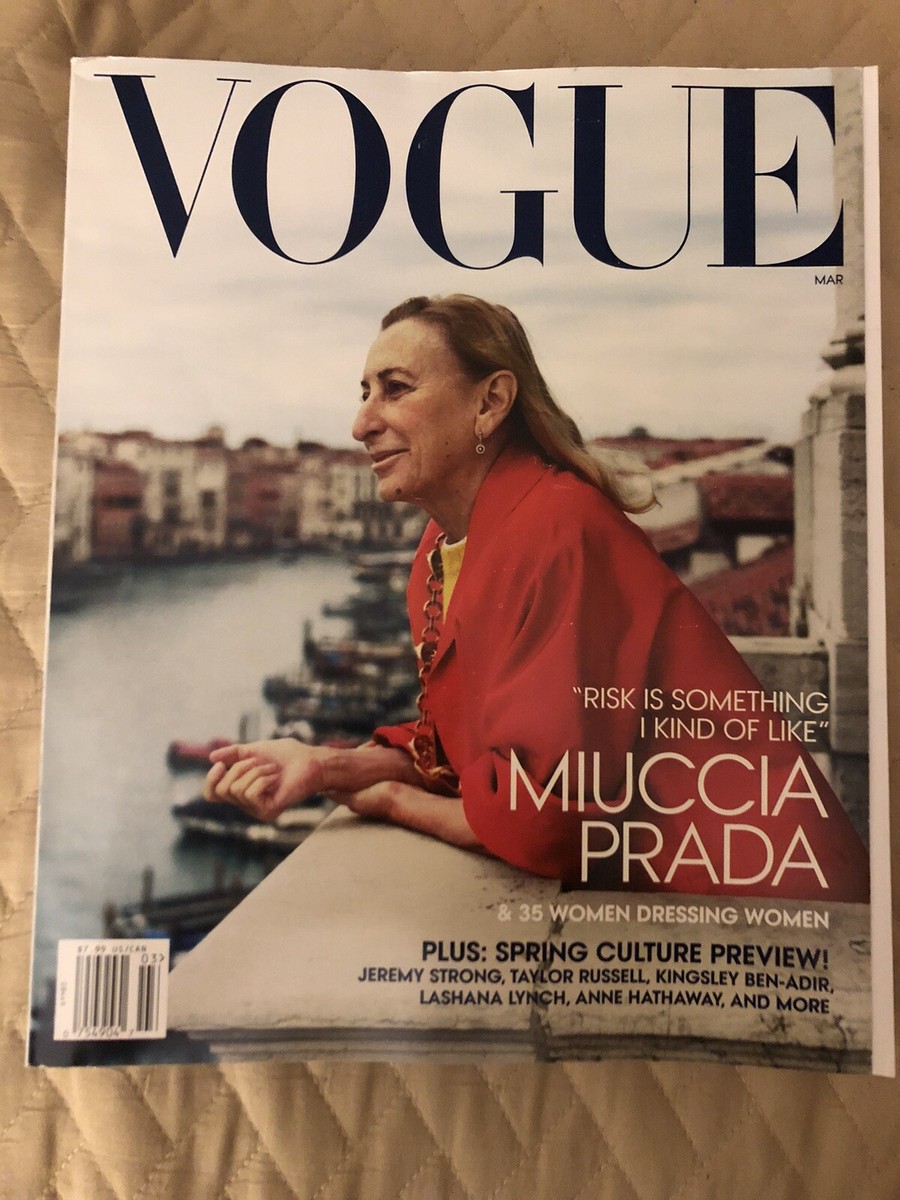 Vogue Magazine - March 2024 - BRAND NEW - Miuccia Prada | eBay