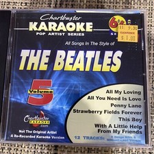 CB : Karaoke: Beatles 5 CD. MINT LIKE NEW CONDITION