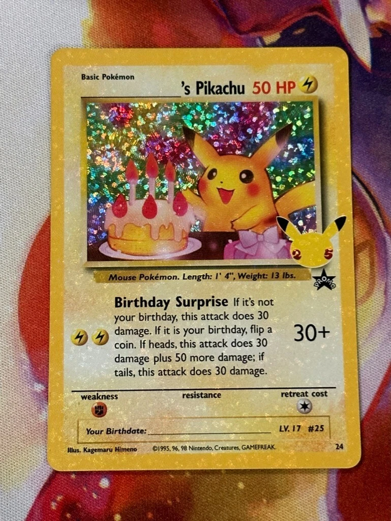 ______'s Pikachu - Celebrations: Classic Collection - Pokemon