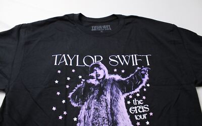 Taylor Swift Unisex Adult S/S Eras Tour Live Photo Stars Tee