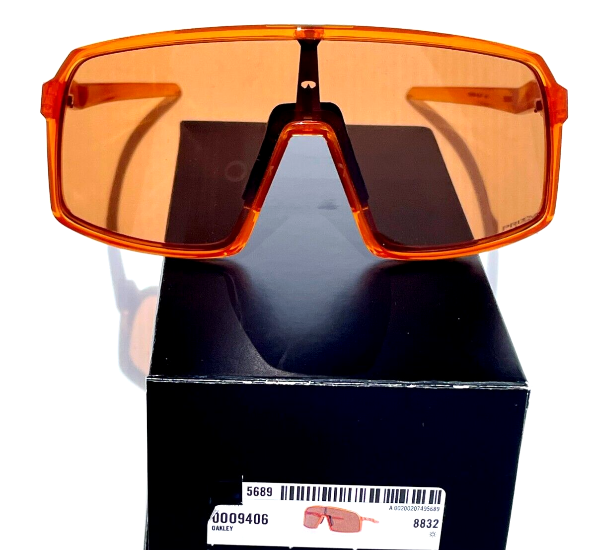 NEW Oakley SUTRO Translucent Orange PRIZM Brown Lens NEW Oakley SUTRO Translucent Orange PRIZM Brown Lens