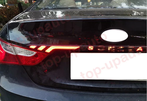 Luz LED cromada para puerta trasera Hyundai Sonata 2011-2014 luz de señal de giro de freno - Imagen 7 de 11
