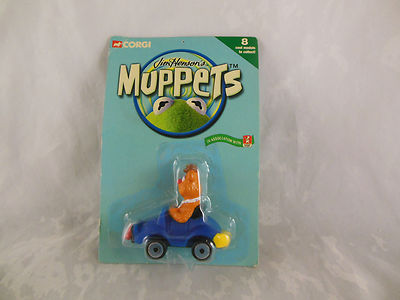 Seltener Corgi Fozzie's Bear Jokester Roadster in blau Jim Henson's Muppet's  