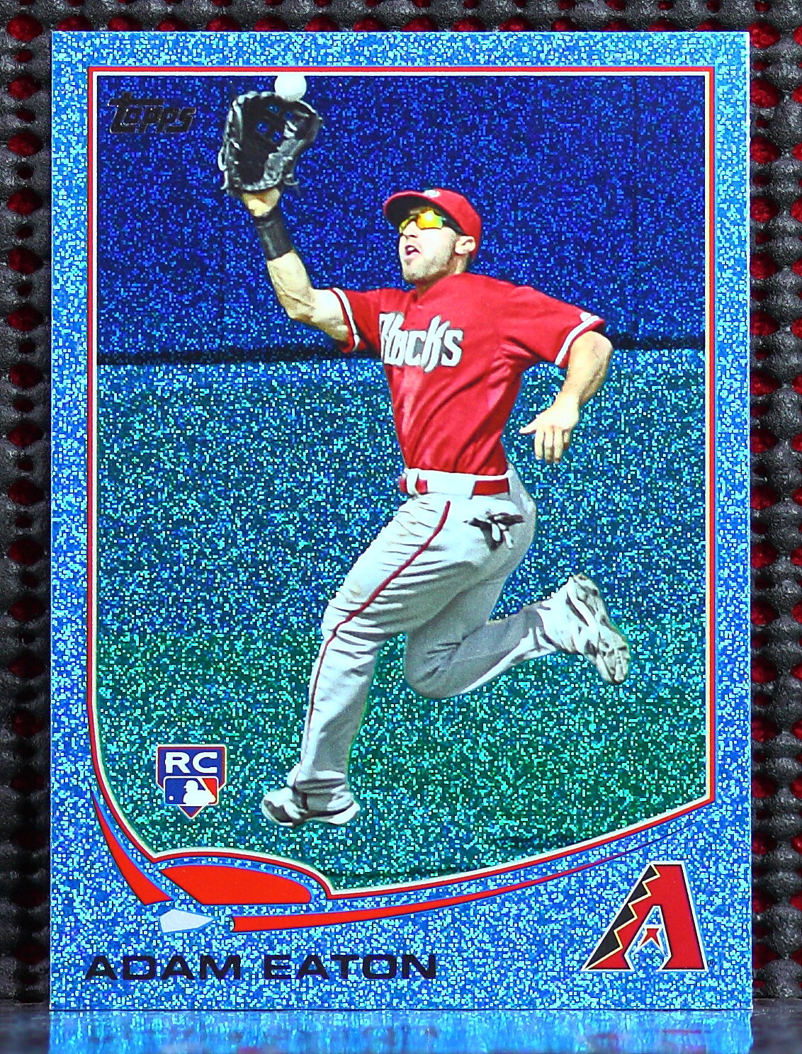 ADAM EATON  -  2013 TOPPS SILVER SLATE BLUE SPARKLE WRAPPER REDEMPTION #79