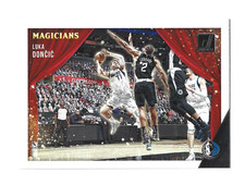 2021-22 Panini Donruss Magicians #5 Luka Doncic Dallas Mavericks Basketball Mavs
