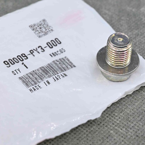 Genuine OEM Honda Oil Drain Sump Plug + Washer Integra Civic Jazz S2000