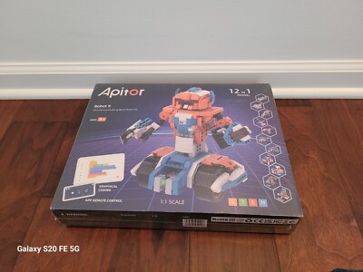 Apitor Robot X, STEM Robot Toys for Kids 8-12 App-Enabled Educational Coding Toy