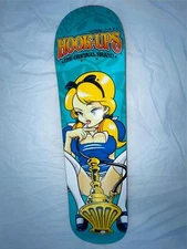 VTG 2007 HOOK UPS JEREMY KLEIN SMOKING ALISON WONDERLAND HOOKA SKATEBOARD DECK