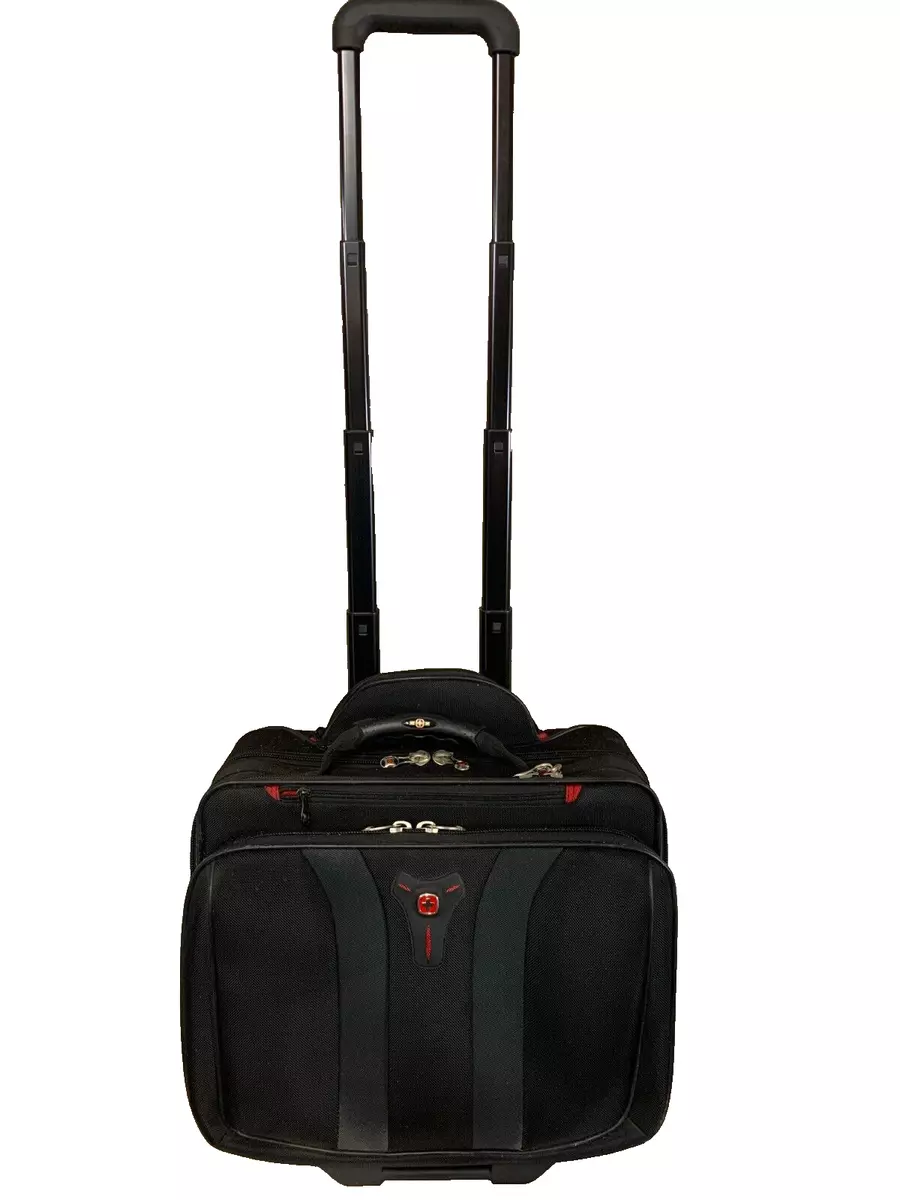 Swiss rolling top laptop bag