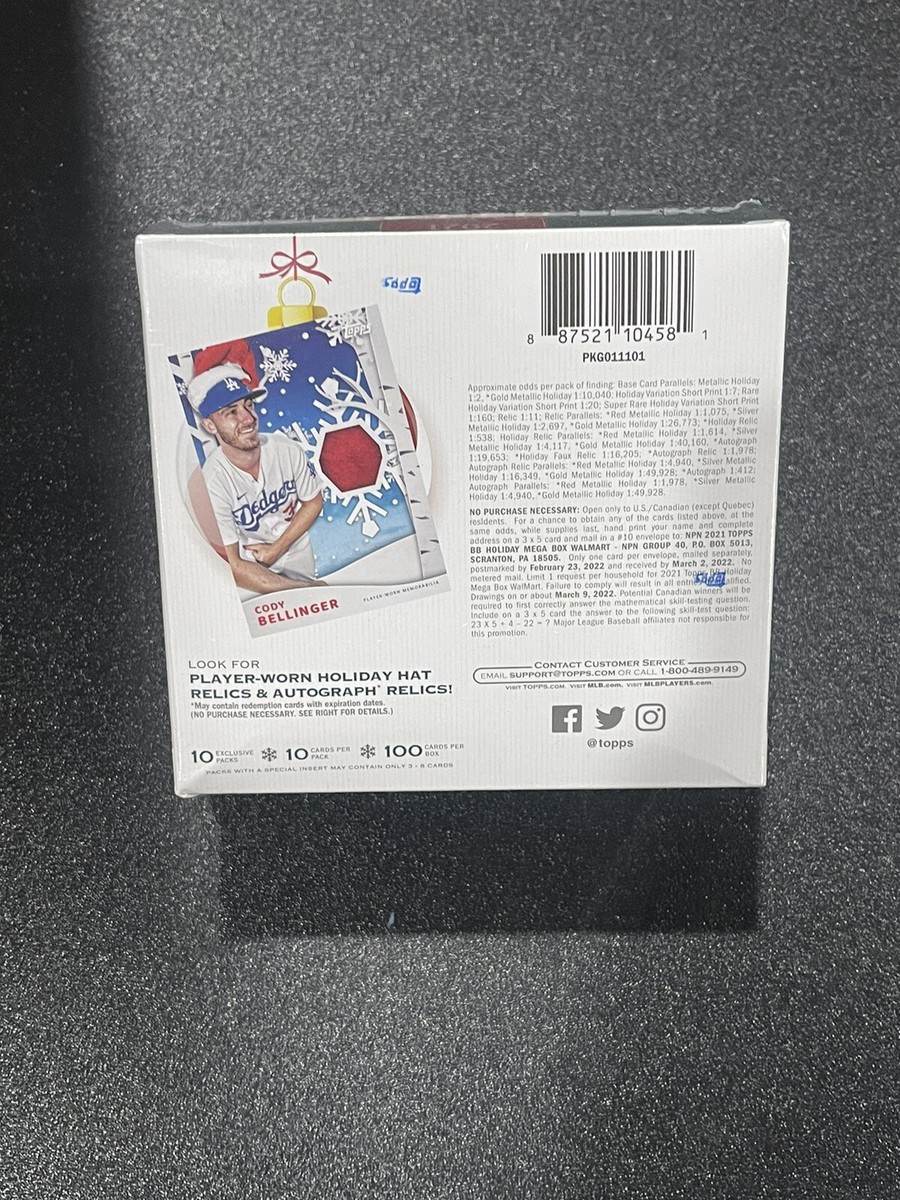 2021 TOPPS HOLIDAY MEGA BOX | eBay