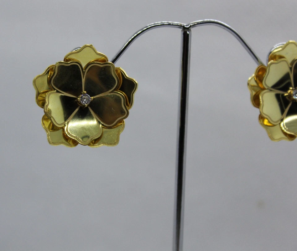 ORECCHINI ARGENTO DONNA CAMELIA DORATI MM 29 EXPLOIT - Immagine 2 di 4