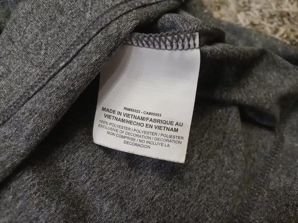 Nike Golf Cooper Autogroup Shirt Mens 3XL Grey Short Sleeve Polo