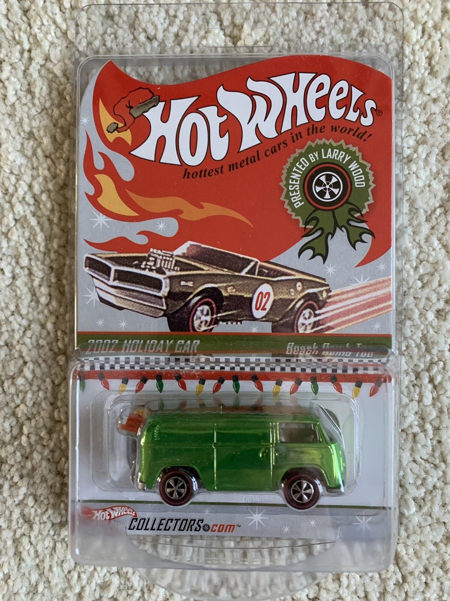 Hot Wheels Collectors.com Holiday Car Green Volkswagen Beach