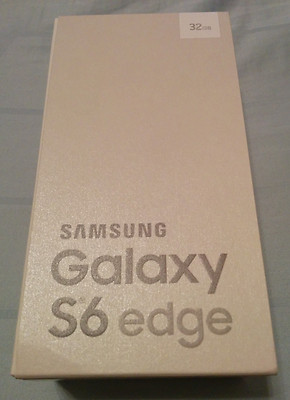 (BRAND NEW) SAMSUNG GALAXY S6 EDGE 32GB WHITE 5.1'' GSM SMARTPHONE (UNLOCKED)