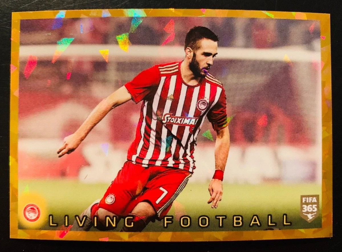 2019 20 Panini FIFA 365 218 Living Football Olympiacos gold
