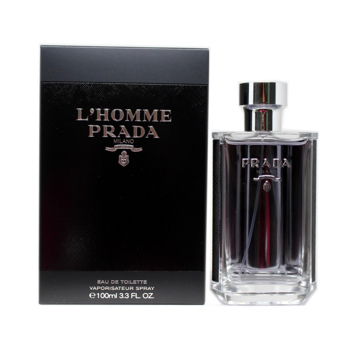 PRADA L'HOMME EAU DE TOILETTE SPRAY 100 ML/3.3 FL.OZ. | eBay