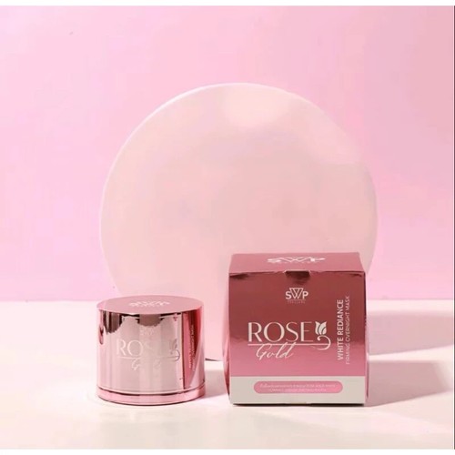 2X SWP Rose Gold White Radiance Firming Overnight Mask Brightening Skin 15g. - Picture 8 of 8