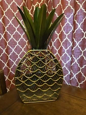 Deco BREEZE Decorative Pineapple Table Fan Desk 2 Speed Electric Tropical Decor