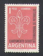 Argentina 1961 Scouts/Scouting/Scout Badge 1v (n35949)