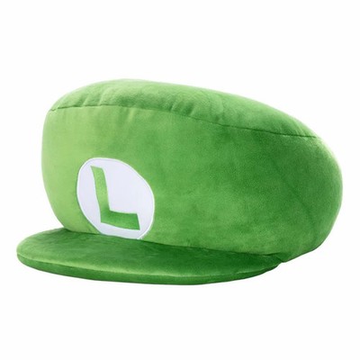 Super Mario Luigi Hat Mocchi-Mocchi Game Style Cushion / Plush Stuffed toy New